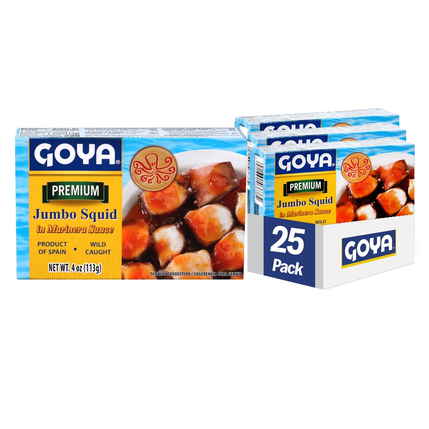 その他 GOYA Amazon.com: Goya Foods Octopus Style Squid Pieces In Marinara
